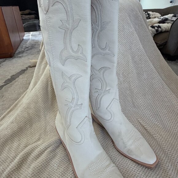 Dolce Vita Samare Ivory Boot - Women's Size 8.5 - Picture 5 of 15